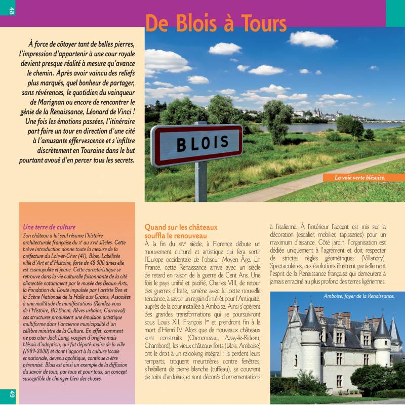 Guide vélo - La Loire, de Nevers à l'Atlantique (Centre, Pays de la Loire) | Chamina guide cycliste Chamina