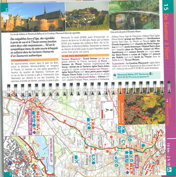 Guide vélo - La vélo Francette, de la Normandie à L'Atlantique | Chamina guide vélo Chamina 