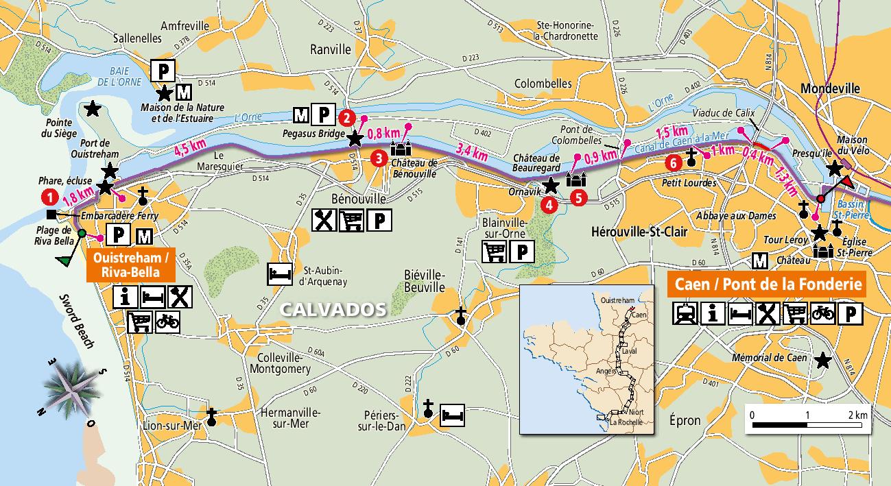 Guide vélo - La Vélo Francette, de la Normandie à l'Atlantique | Ouest France guide cycliste Ouest France