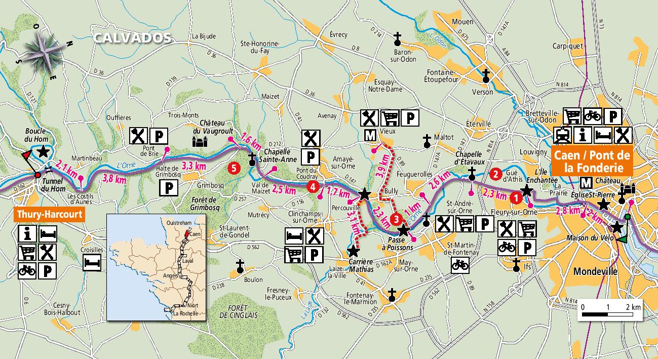 Guide vélo - La Vélo Francette, de la Normandie à l'Atlantique | Ouest France guide cycliste Ouest France