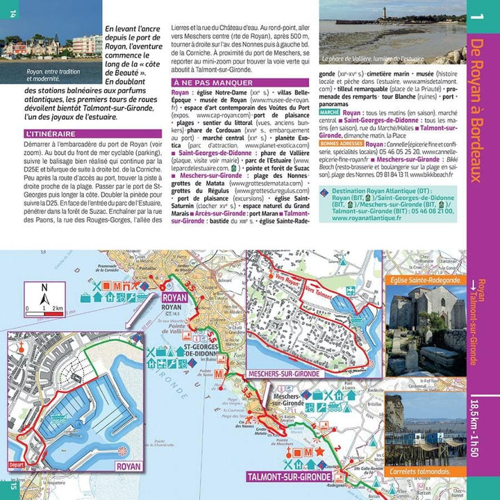 Guide vélo - Le Canal des 2 mers, de l'Atlantique à la Méditerranée | Chamina guide petit format Chamina 