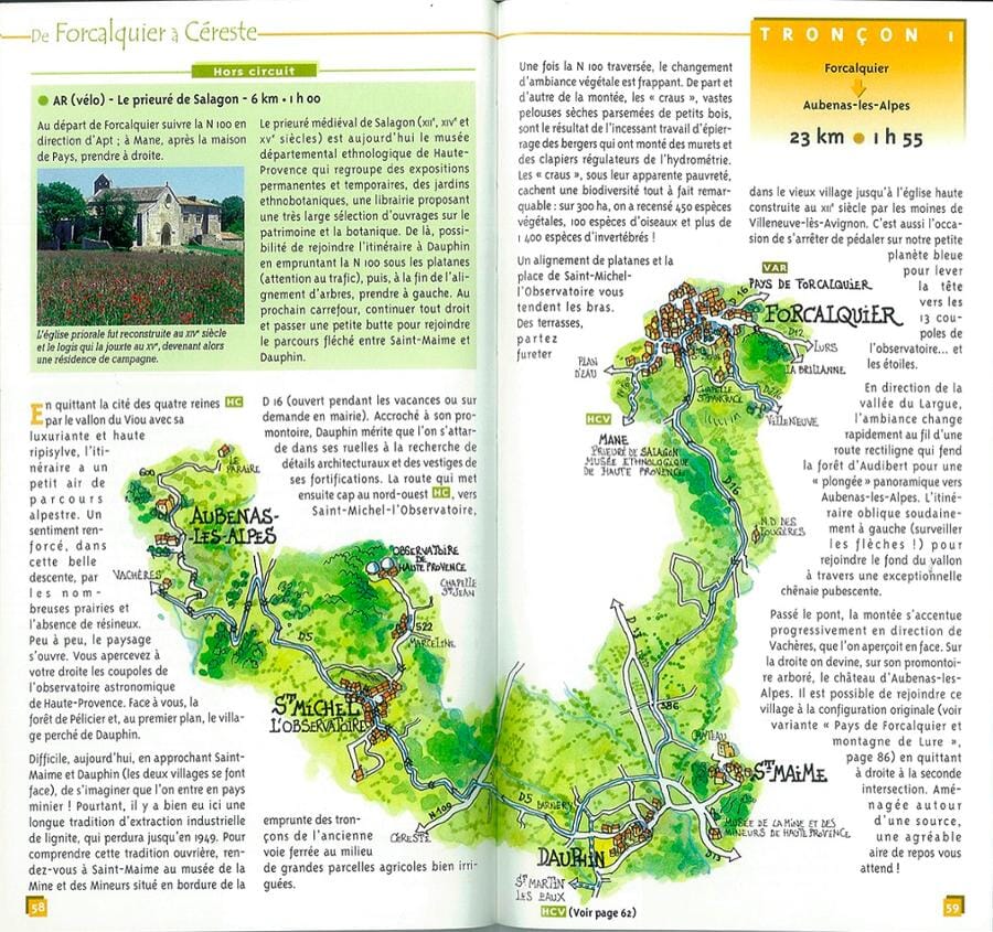 Cycling guide The Luberon (Provence Alpes coast Azur