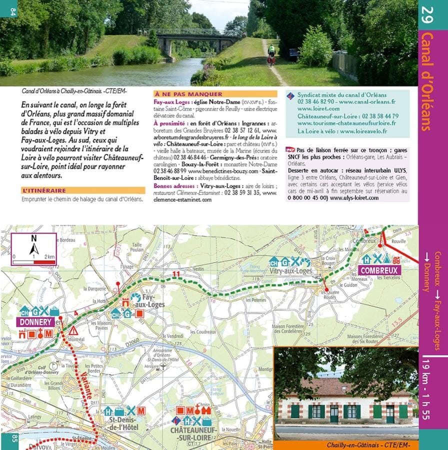 Guide vélo - Namur-Tours (de la Belgique à la Loire) | Chamina guide cycliste Chamina