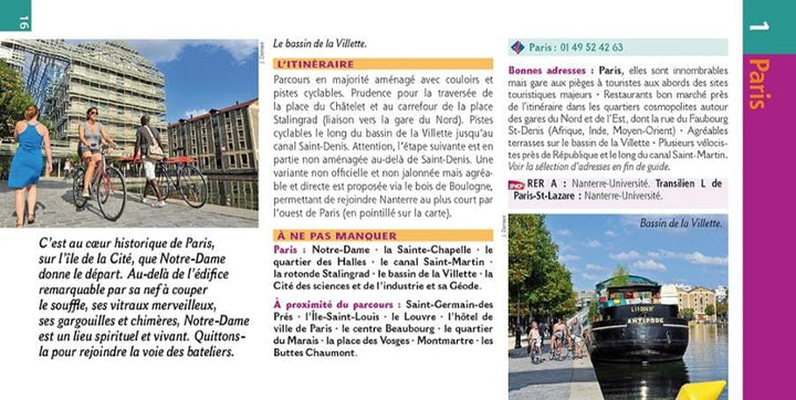 Guide vélo - Paris-Londres (avenue verte London-Paris) | Chamina guide vélo Chamina 
