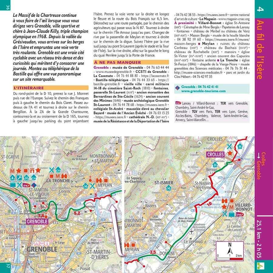 Guide vélo - Sillon alpin à vélo : Vallées de Chambéry, d'Annecy & Grésivaudan | Chamina guide cycliste Chamina