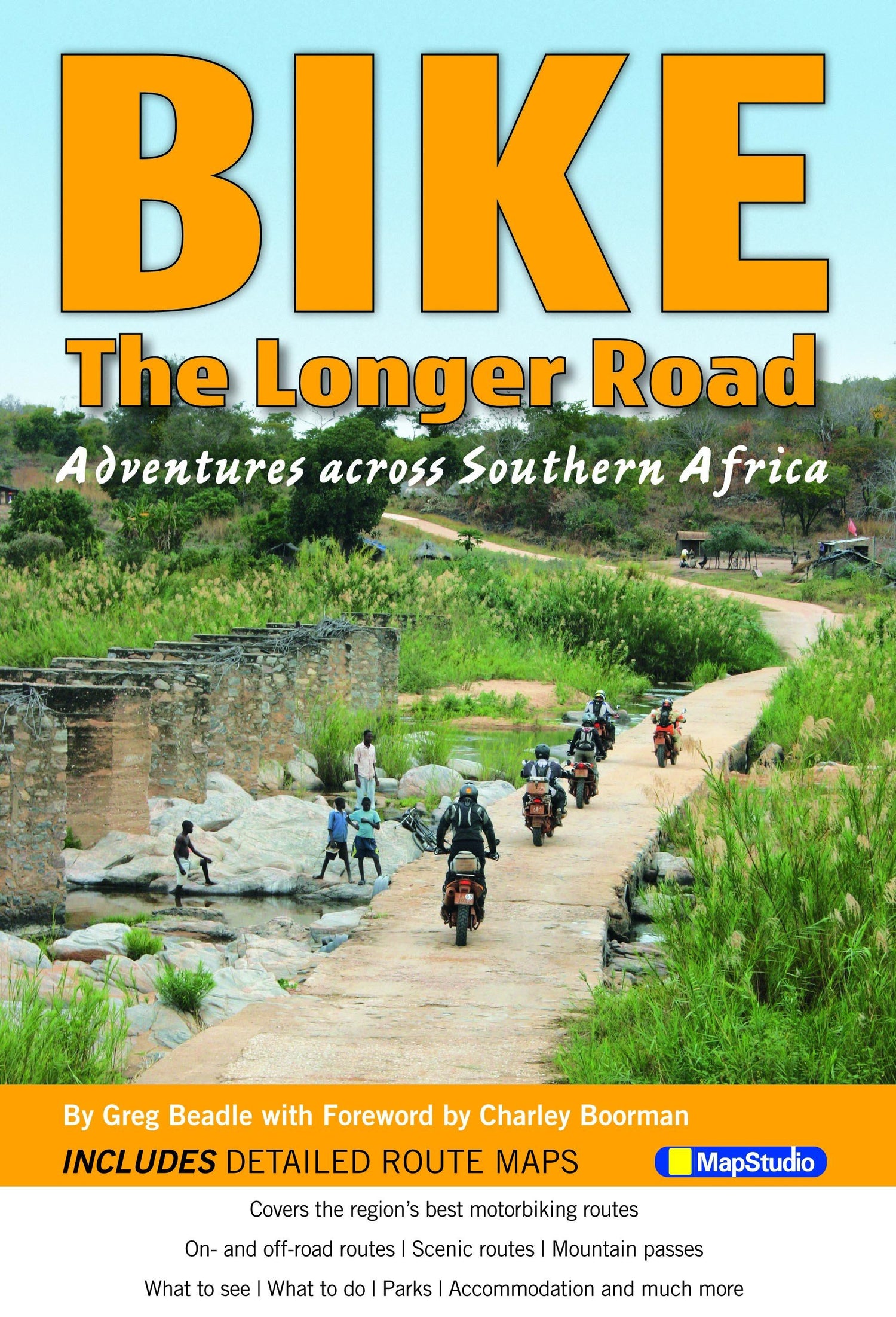 Guide vélo - The longer road: Adventures across Southern Africa | MapStudio guide cycliste MapStudio Default Title