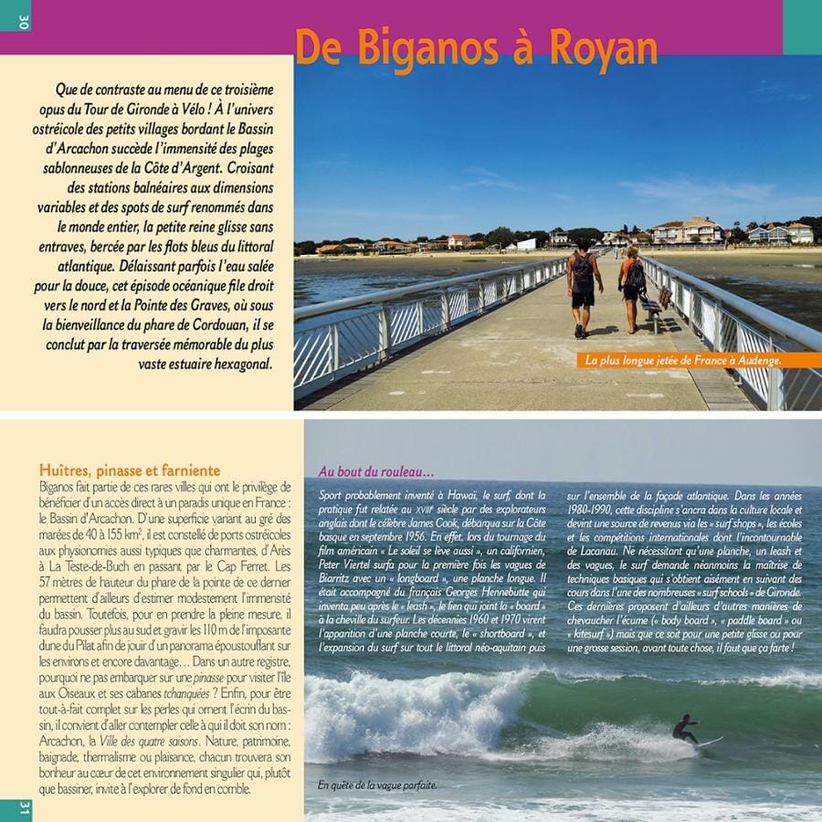 Cycling guide Gironde Tower From Bordeaux Chamina (French