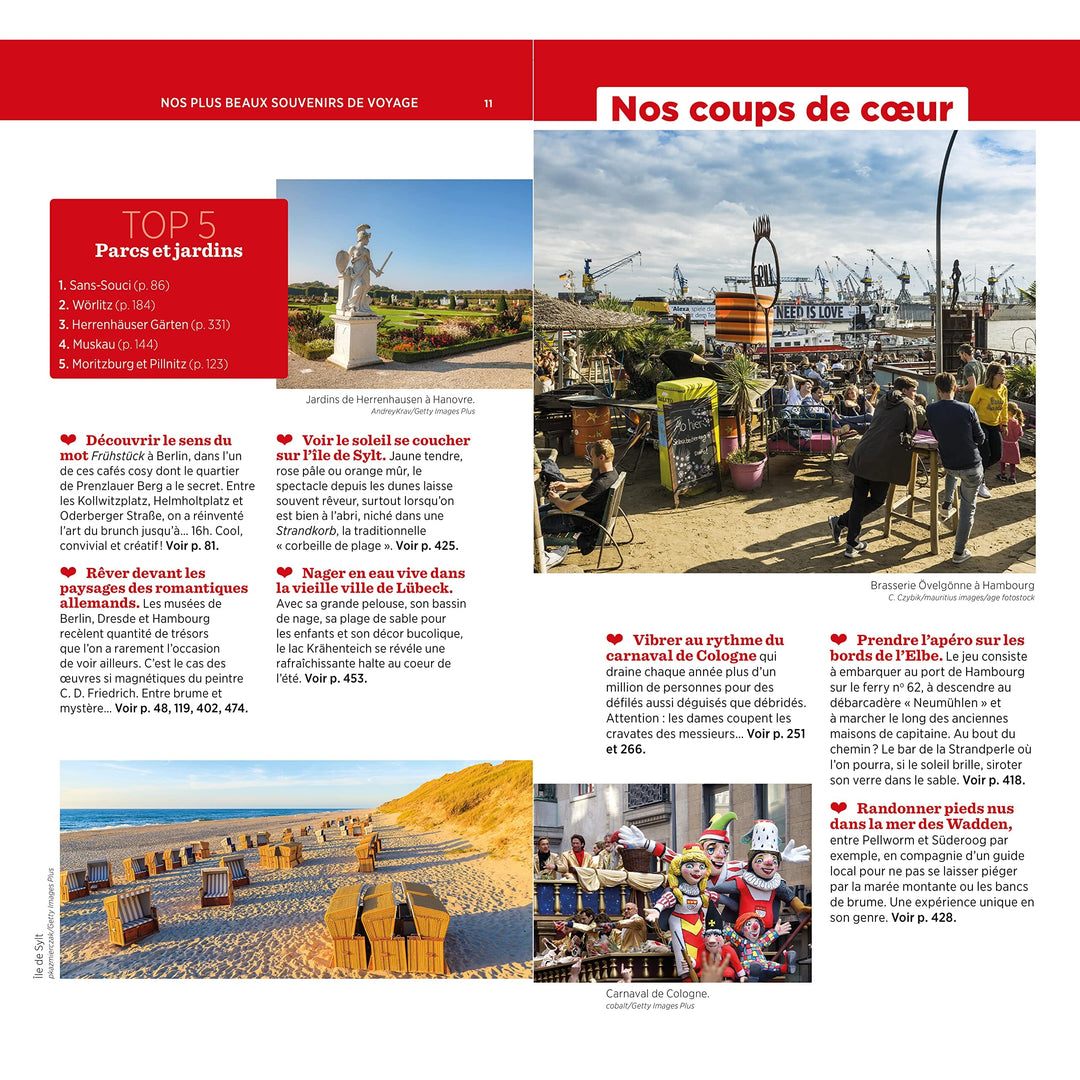 Guide Vert - Allemagne Nord et Centre : Berlin, Hambourg, Cologne, Dresde - Édition 2023 | Michelin guide de voyage Michelin 