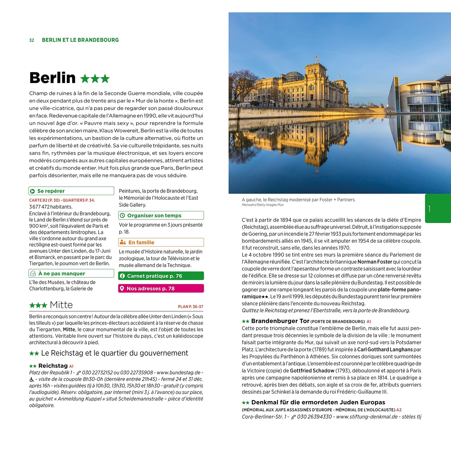 Guide Vert - Allemagne Nord et Centre : Berlin, Hambourg, Cologne, Dresde - Édition 2025 | Michelin guide de voyage Michelin