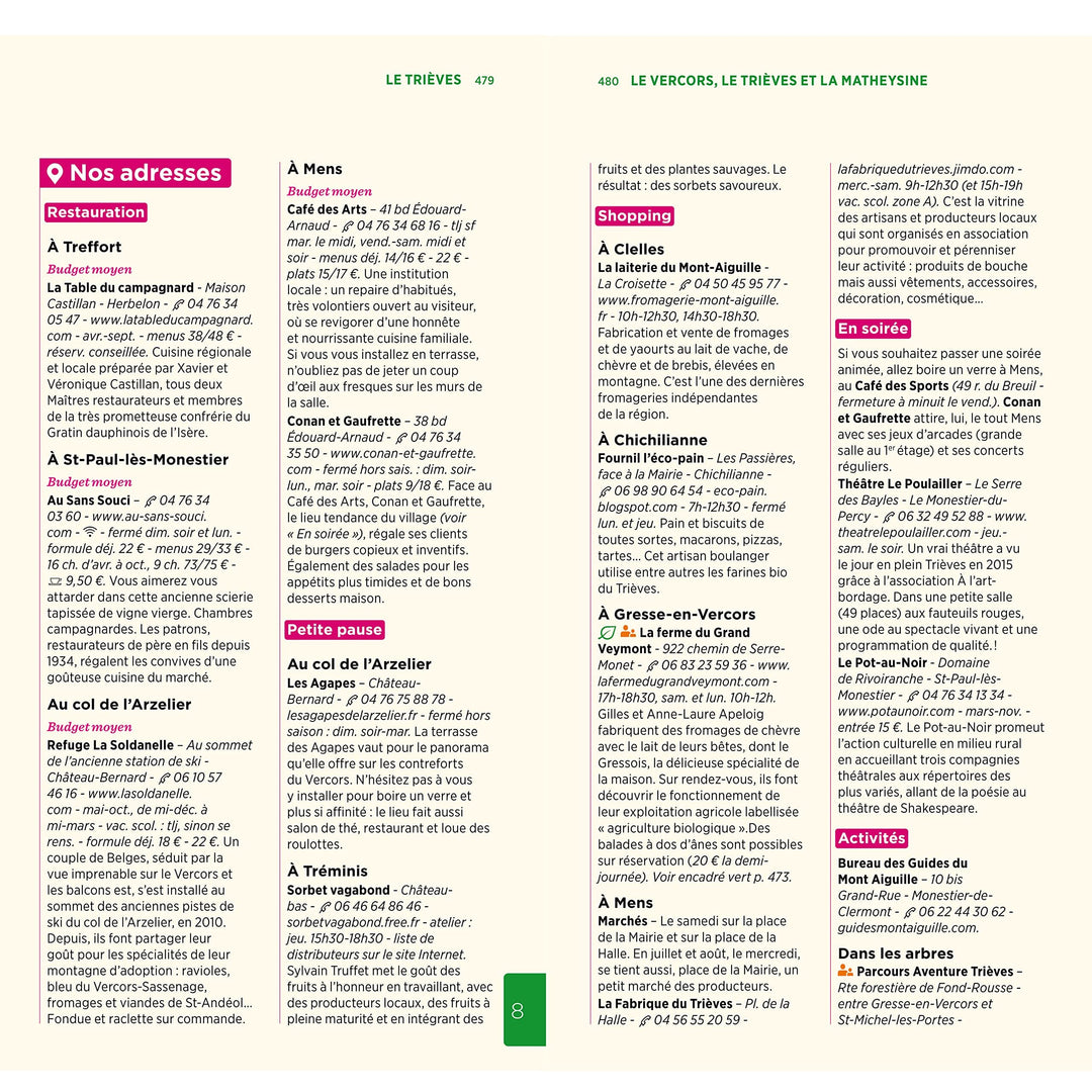 Guide Vert - Alpes du Nord : Savoie, Mont-Blanc, Dauphiné - Édition 2023 | Michelin guide de voyage Michelin 