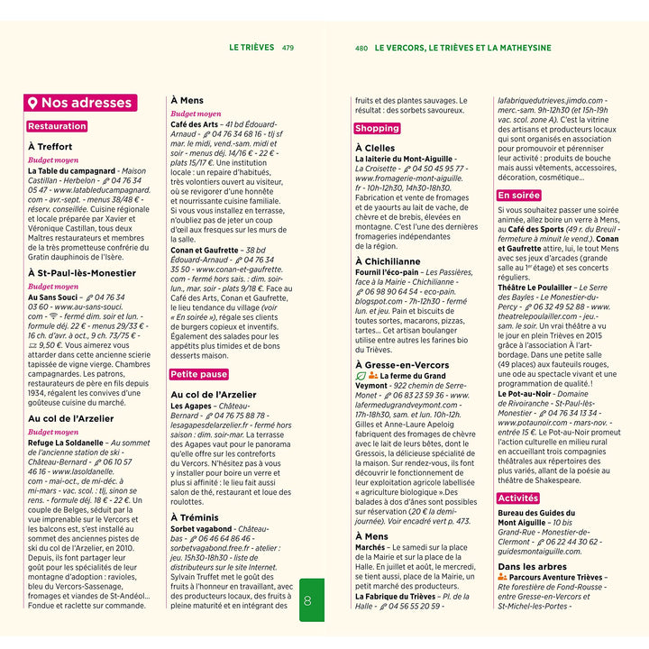 Guide Vert - Alpes du Nord : Savoie, Mont-Blanc, Dauphiné - Édition 2023 | Michelin guide de voyage Michelin 