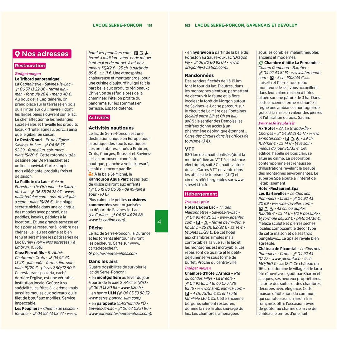 Guide Vert - Alpes du Sud : Hautes-Alpes, Alpes-de-Haute-Provence - Édition 2023 | Michelin guide de voyage Michelin 