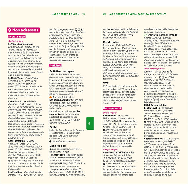Guide Vert - Alpes du Sud : Hautes-Alpes, Alpes-de-Haute-Provence - Édition 2023 | Michelin guide de voyage Michelin 
