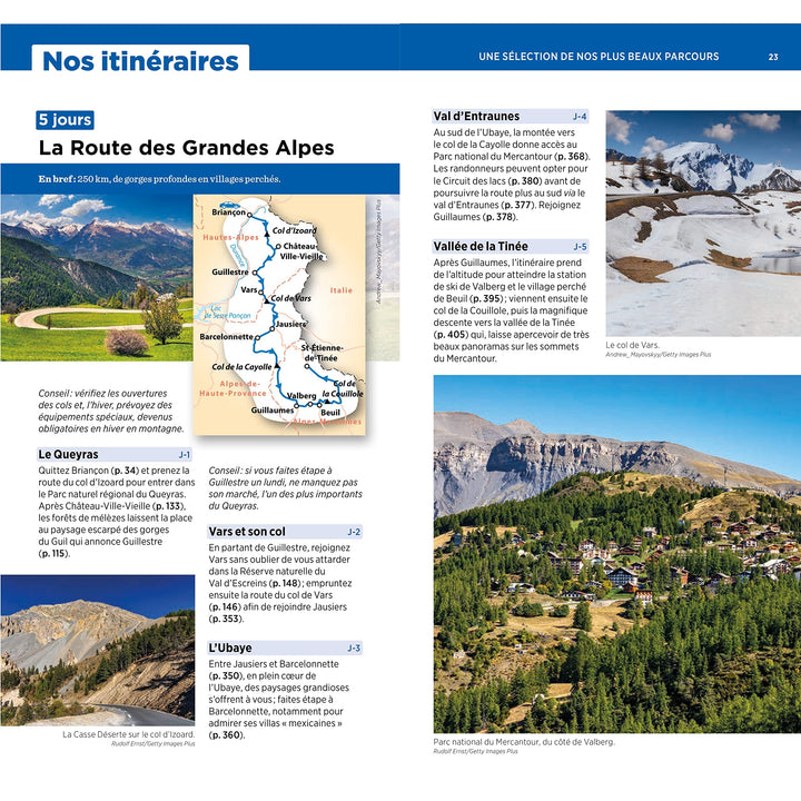 Guide Vert - Alpes du Sud : Hautes-Alpes, Alpes-de-Haute-Provence - Édition 2023 | Michelin guide de voyage Michelin 