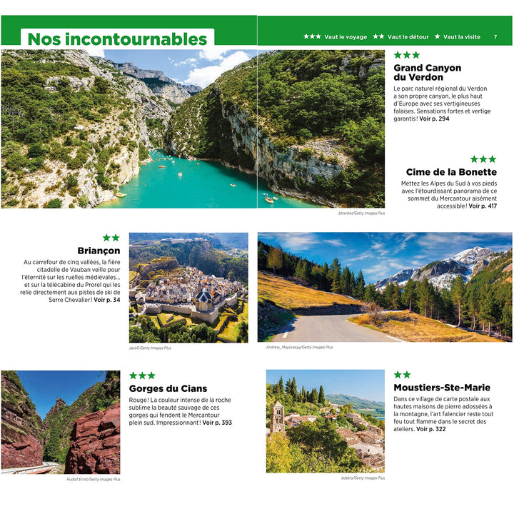 Guide Vert - Alpes du Sud : Hautes-Alpes, Alpes-de-Haute-Provence - Édition 2023 | Michelin guide de voyage Michelin 