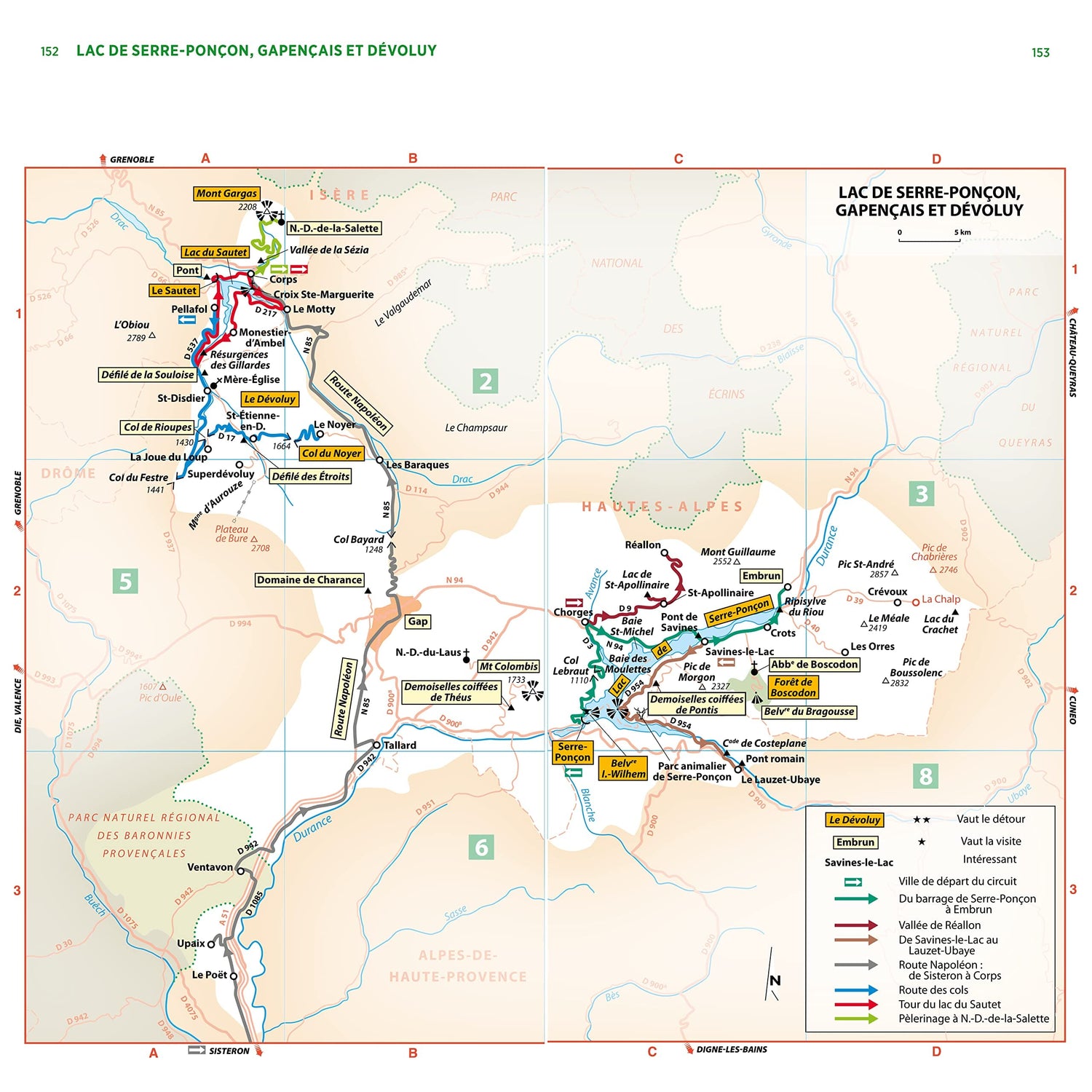 Guide Vert - Alpes du Sud : Hautes-Alpes, Alpes-de-Haute-Provence - Édition 2025 | Michelin guide de voyage Michelin