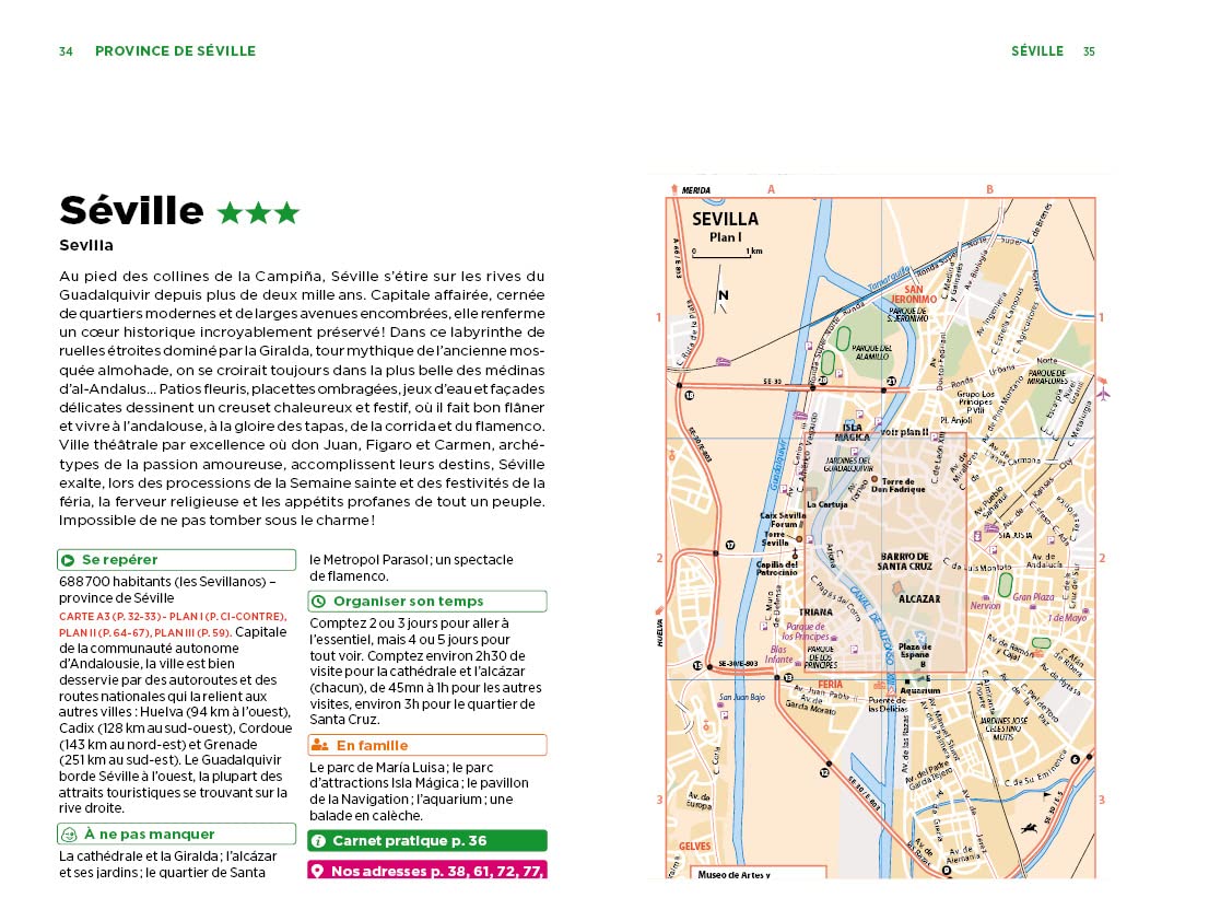 Guide Vert - Andalousie - Édition 2024 | Michelin guide de voyage Michelin