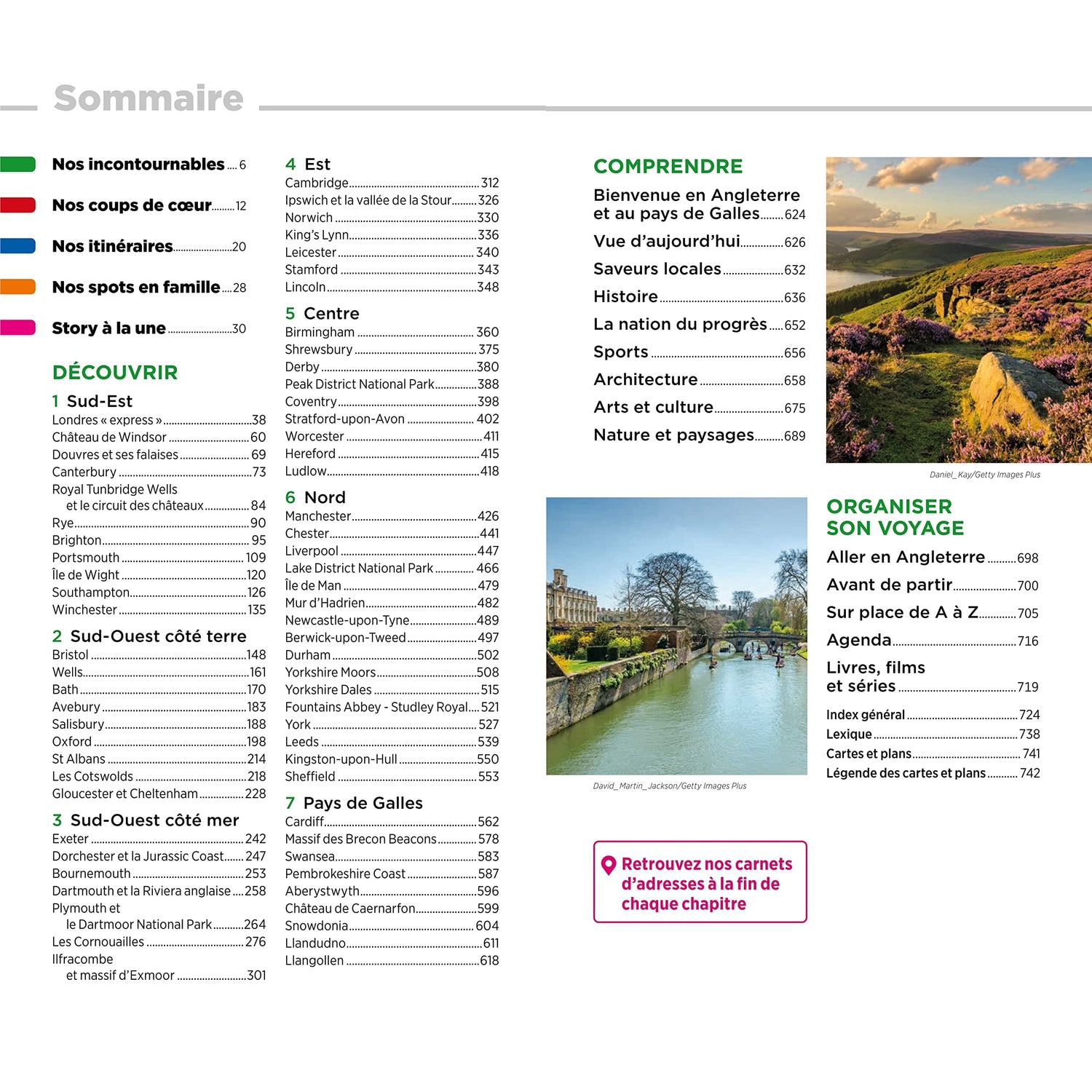 Guide Vert - Angleterre, Pays de Galles - Édition 2025 | Michelin guide de voyage Michelin