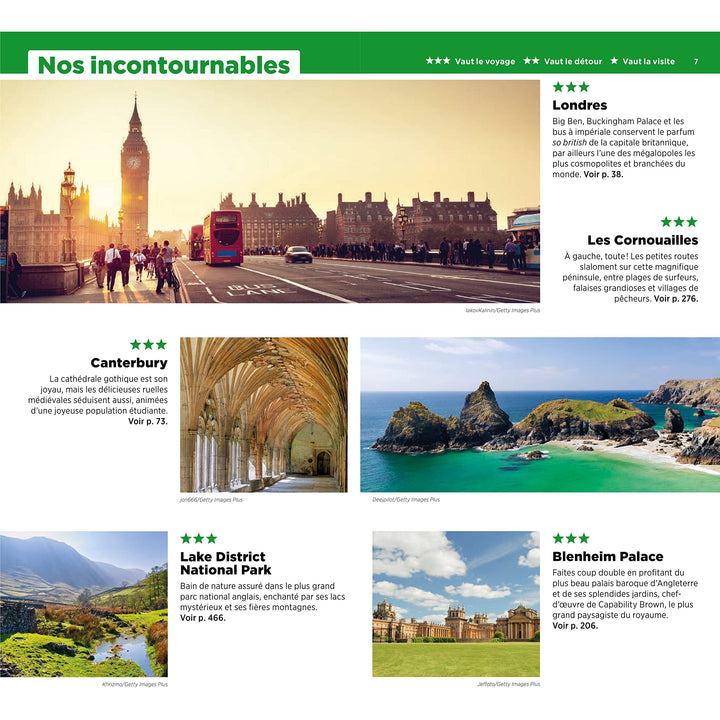 Guide Vert - Angleterre, Pays de Galles - Édition 2023 | Michelin guide de voyage Michelin 