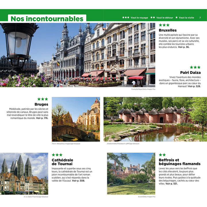 Guide Vert - Belgique - Édition 2023 | Michelin guide de voyage Michelin 