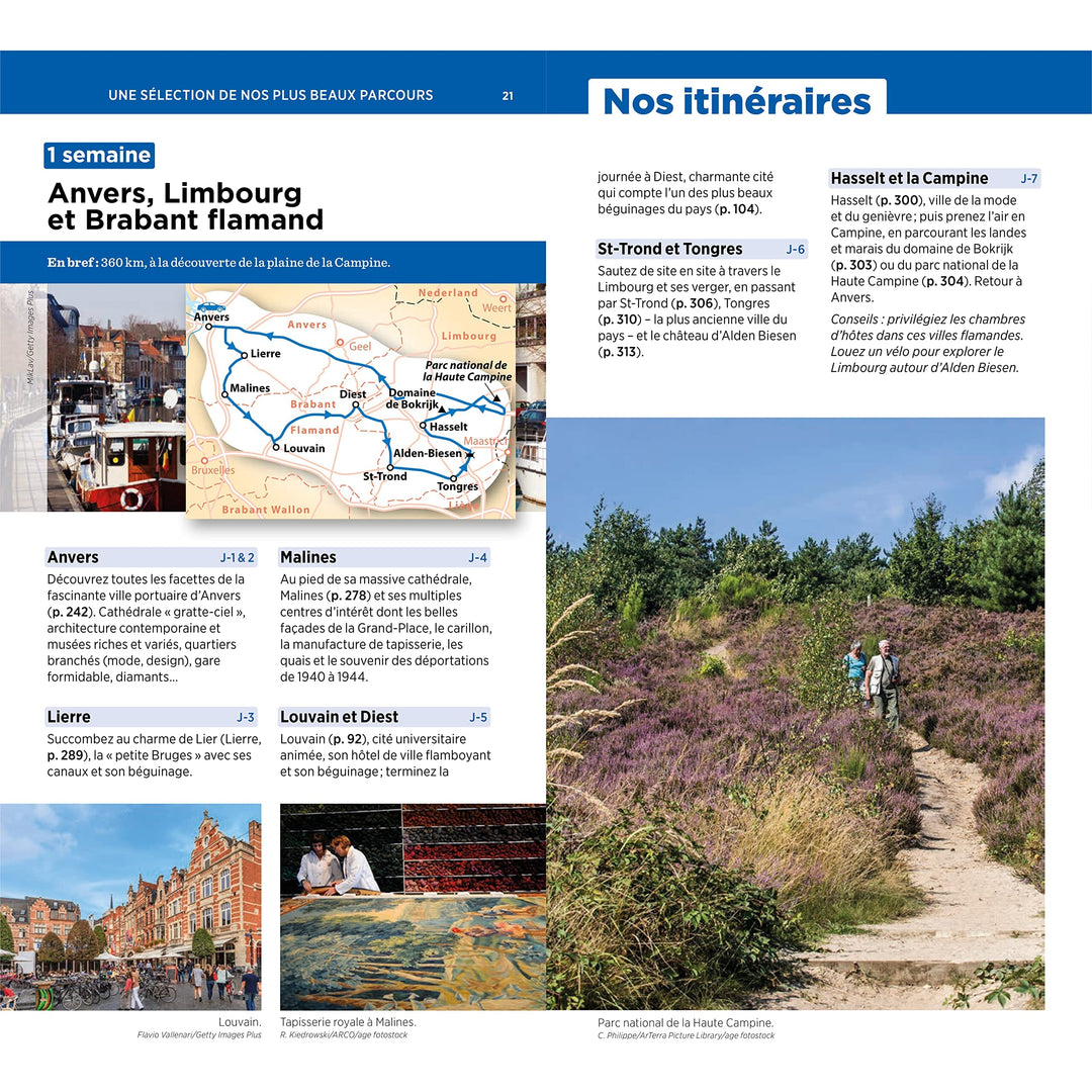 Guide Vert - Belgique - Édition 2023 | Michelin guide de voyage Michelin 