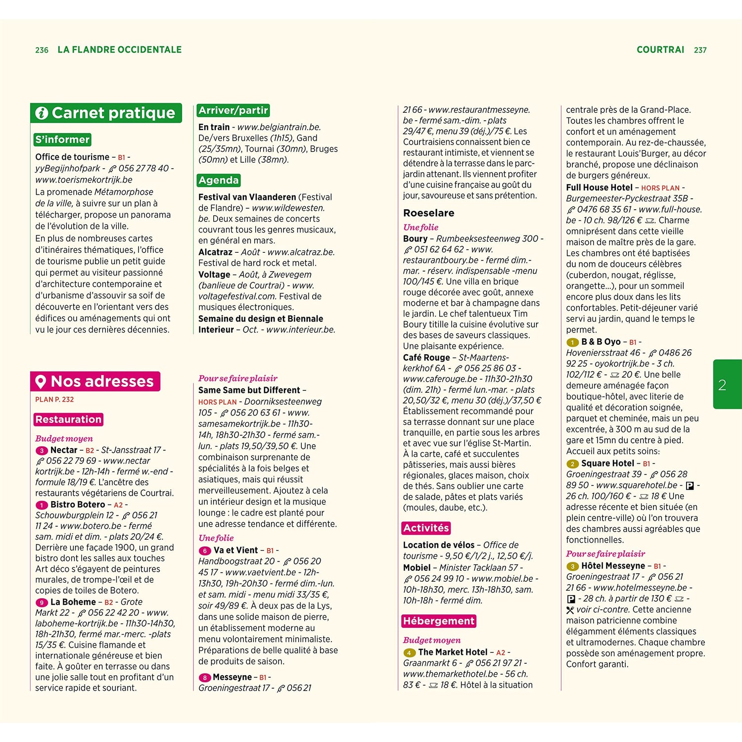 Guide Vert - Belgique - Édition 2025 | Michelin guide de voyage Michelin