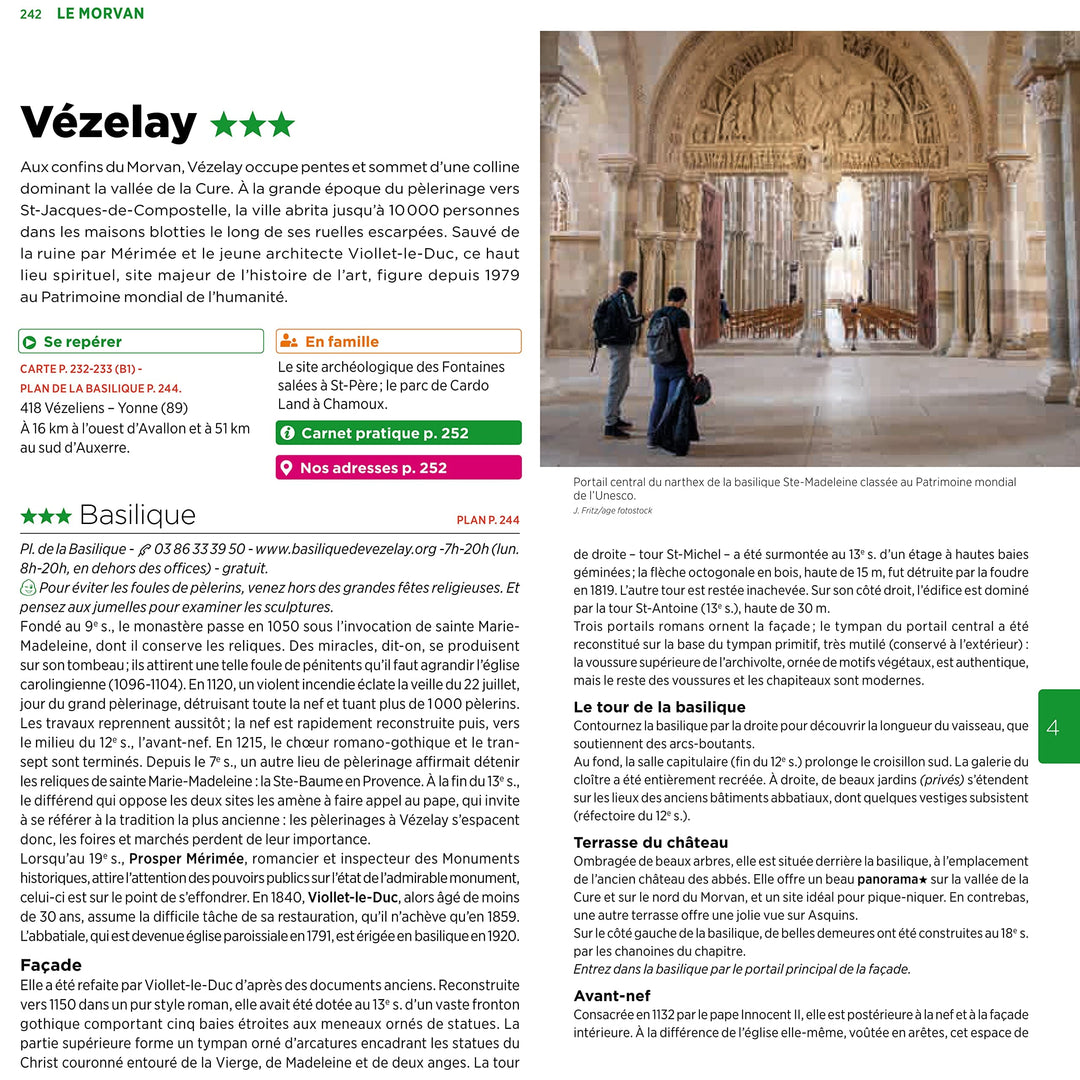 Guide Vert - Bourgogne - Édition 2023 | Michelin guide de voyage Michelin 