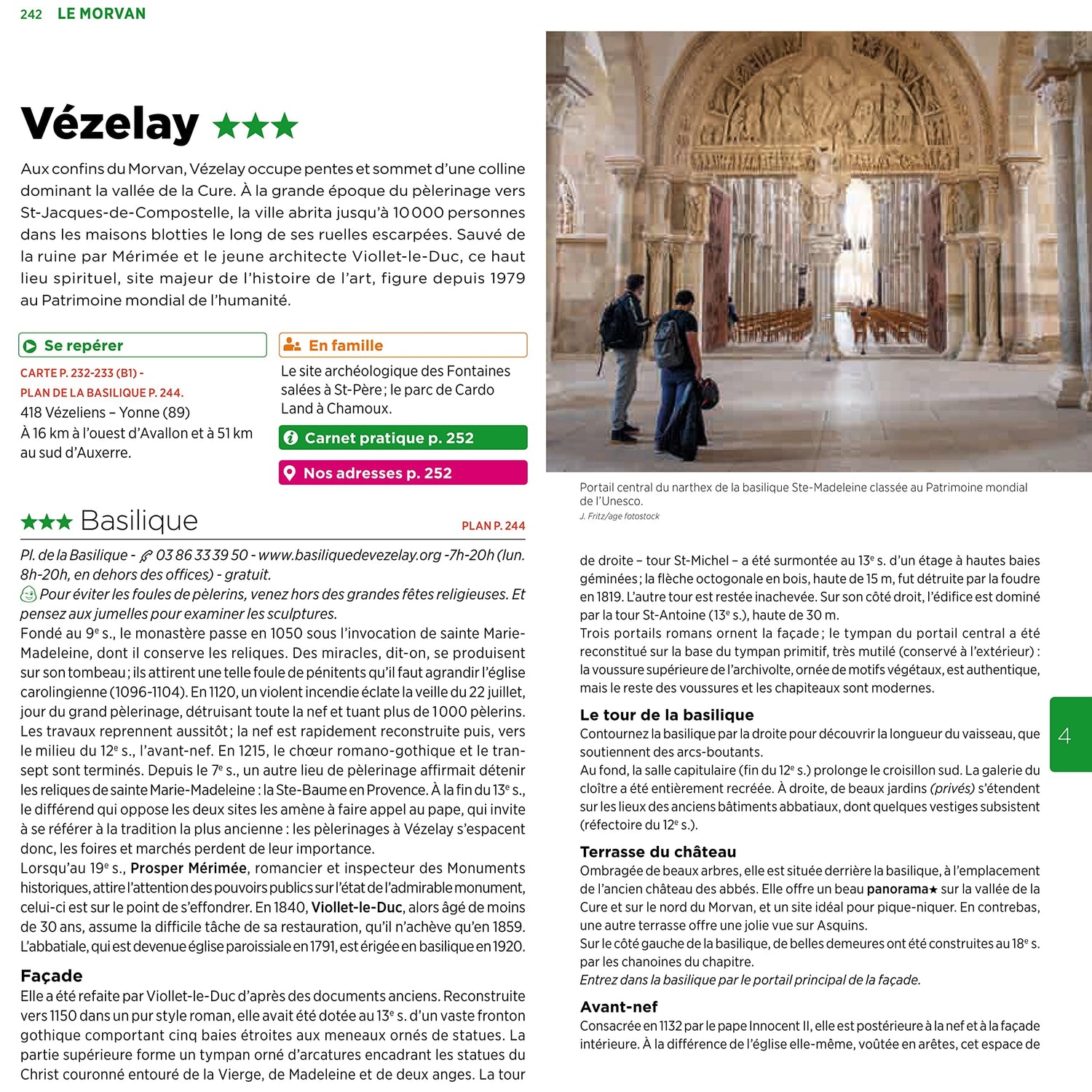 Guide Vert - Bourgogne - Édition 2025 | Michelin guide de voyage Michelin