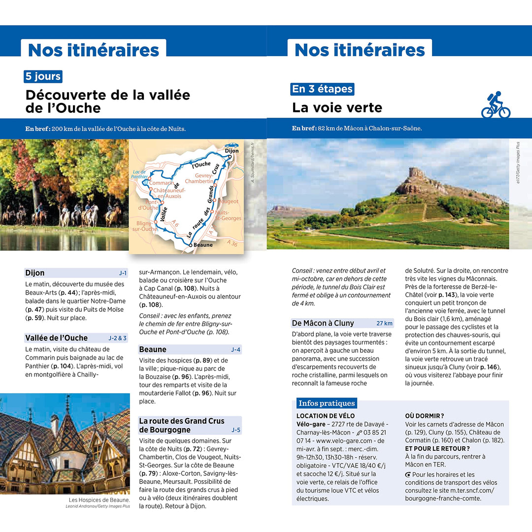 Guide Vert - Bourgogne - Édition 2023 | Michelin guide de voyage Michelin 