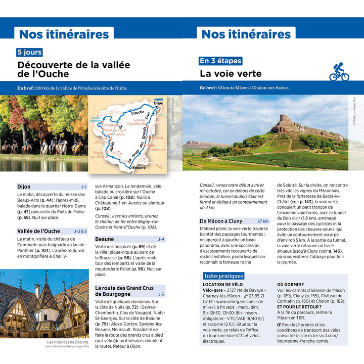 Guide Vert - Bourgogne - Édition 2023 | Michelin guide de voyage Michelin 