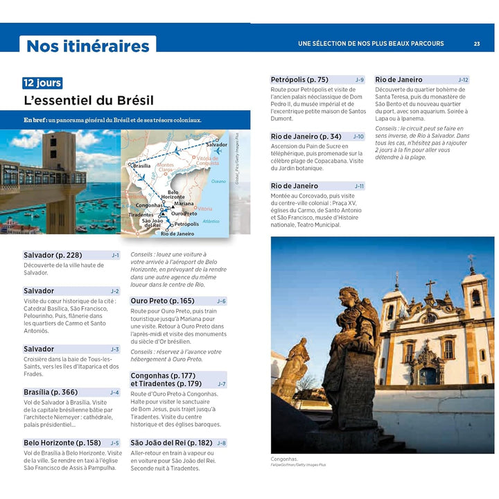 Guide Vert - Brésil - Édition 2023 | Michelin guide de voyage Michelin 