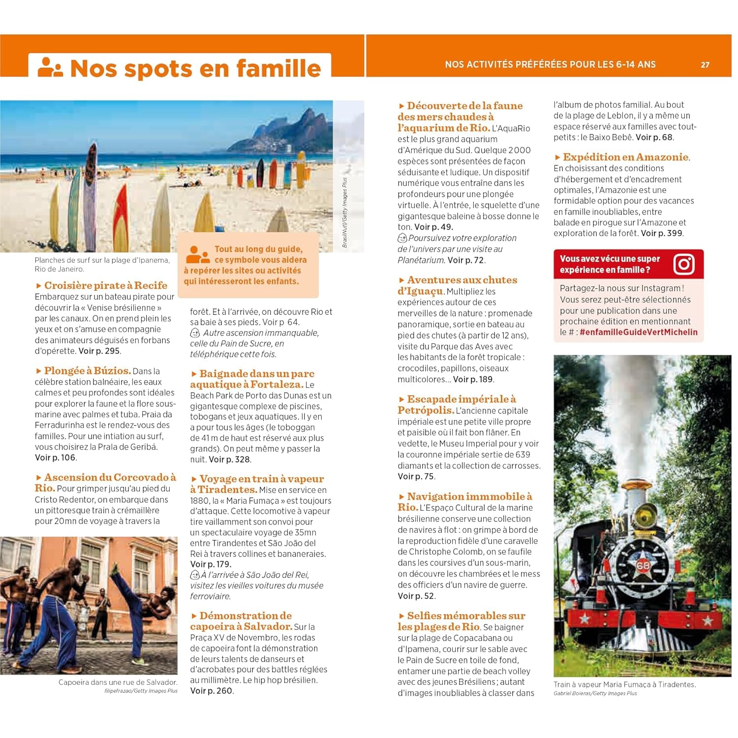 Guide Vert - Brésil - Édition 2025 | Michelin guide de voyage Michelin