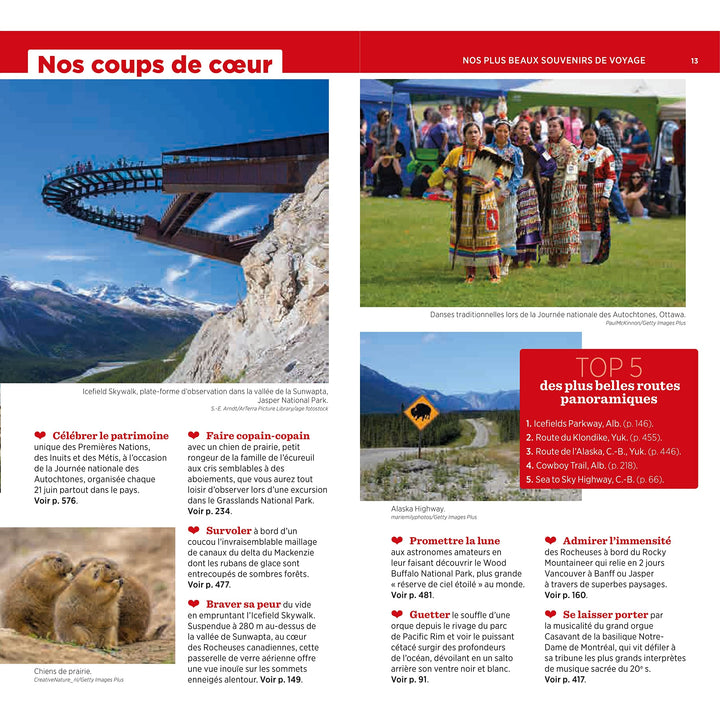 Guide Vert - Canada Ouest, de Montréal à Vancouver, du Yukon au Nunavut - Édition 2023 | Michelin guide de voyage Michelin 