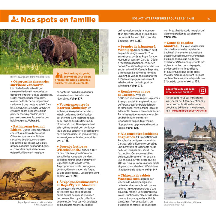 Guide Vert - Canada Ouest, de Montréal à Vancouver, du Yukon au Nunavut - Édition 2023 | Michelin guide de voyage Michelin 