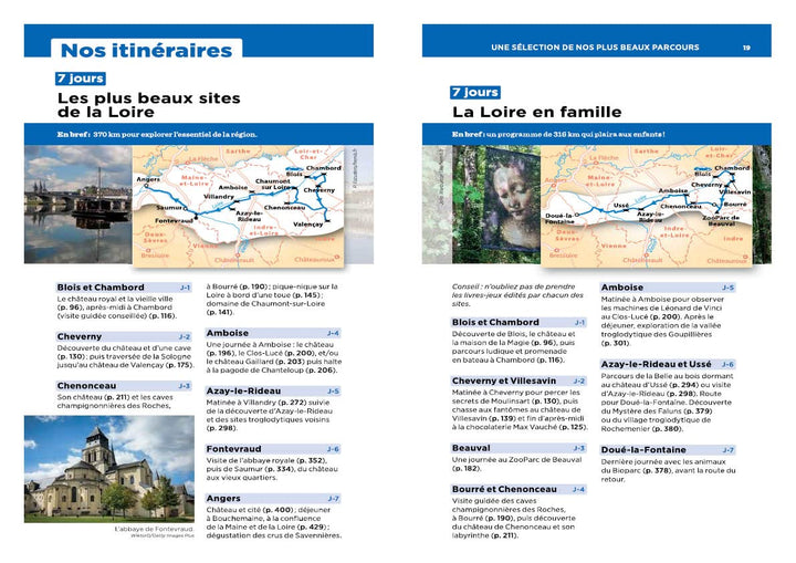 Guide Vert - Châteaux de la Loire - Édition 2022 | Michelin guide de voyage Michelin 