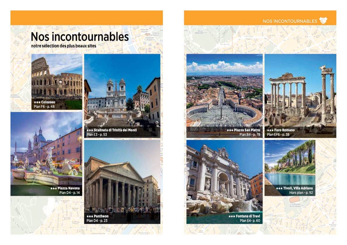 Guide Vert compact - Rome + plan 2026 | Michelin guide de voyage Michelin