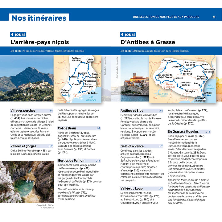 Guide Vert - Côte d'Azur : Var, Alpes-Maritimes, Monaco - Édition 2023 | Michelin guide de voyage Michelin 