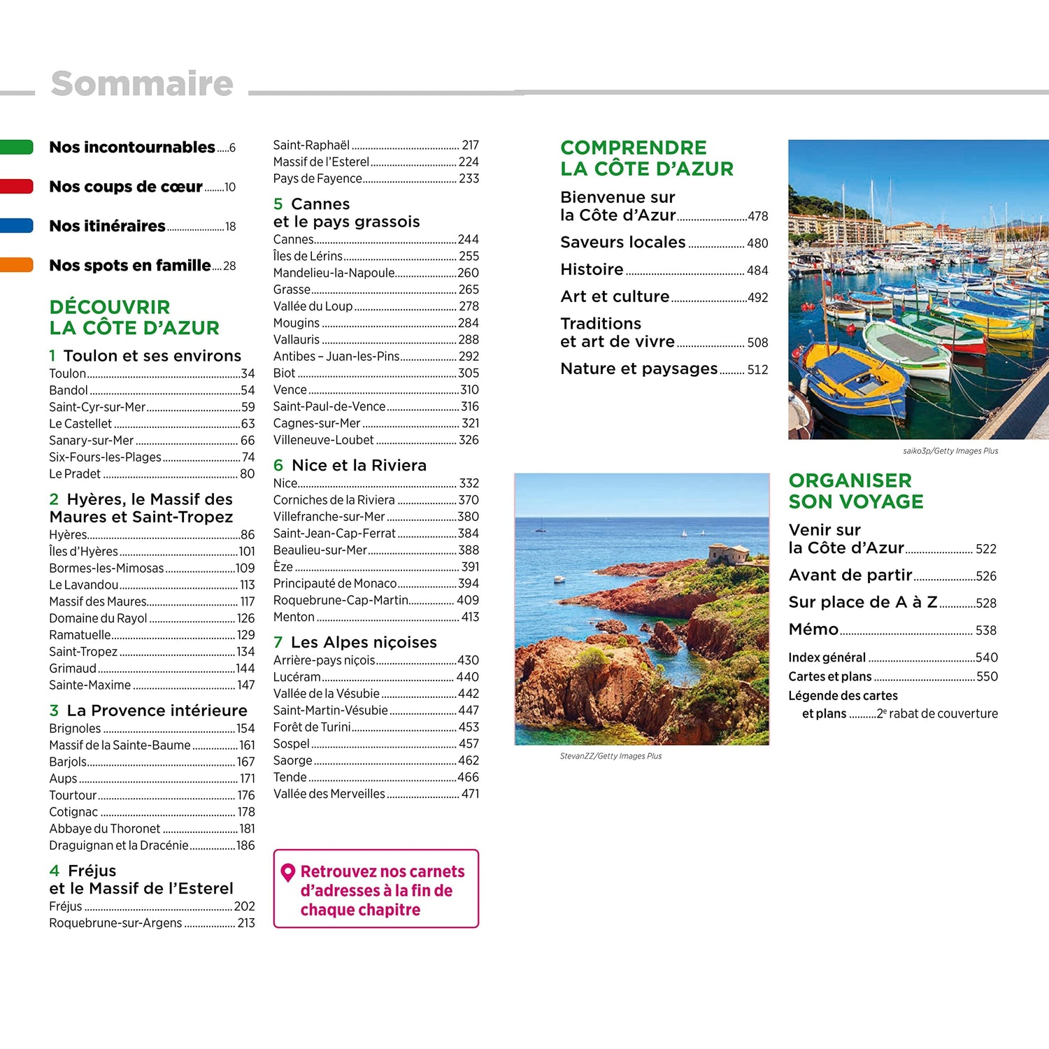 Guide Vert - Côte d'Azur : Var, Alpes-Maritimes, Monaco - Édition 2025 | Michelin guide de voyage Michelin