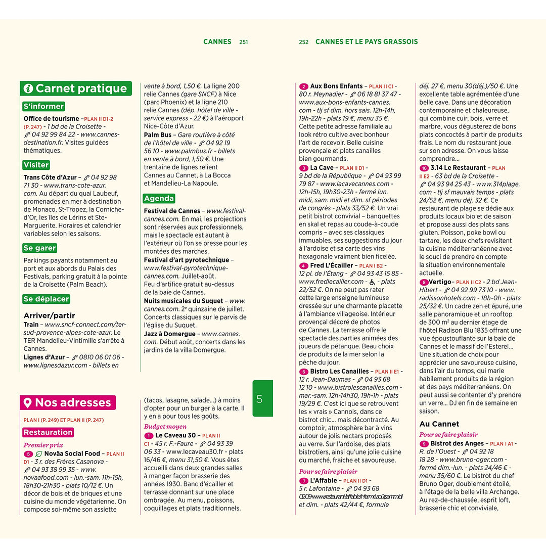 Guide Vert - Côte d'Azur : Var, Alpes-Maritimes, Monaco - Édition 2023 | Michelin guide de voyage Michelin 