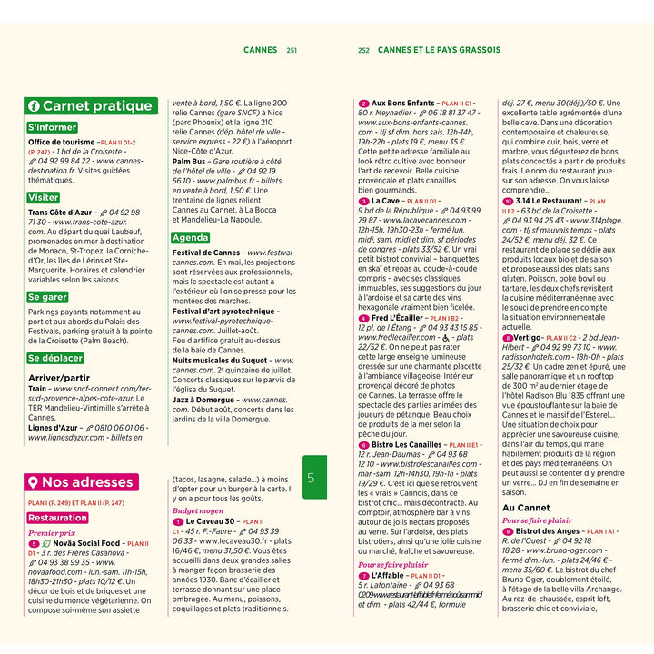 Guide Vert - Côte d'Azur : Var, Alpes-Maritimes, Monaco - Édition 2023 | Michelin guide de voyage Michelin 