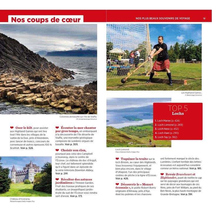 Guide Vert - Ecosse - Édition 2023 | Michelin guide de voyage Michelin 