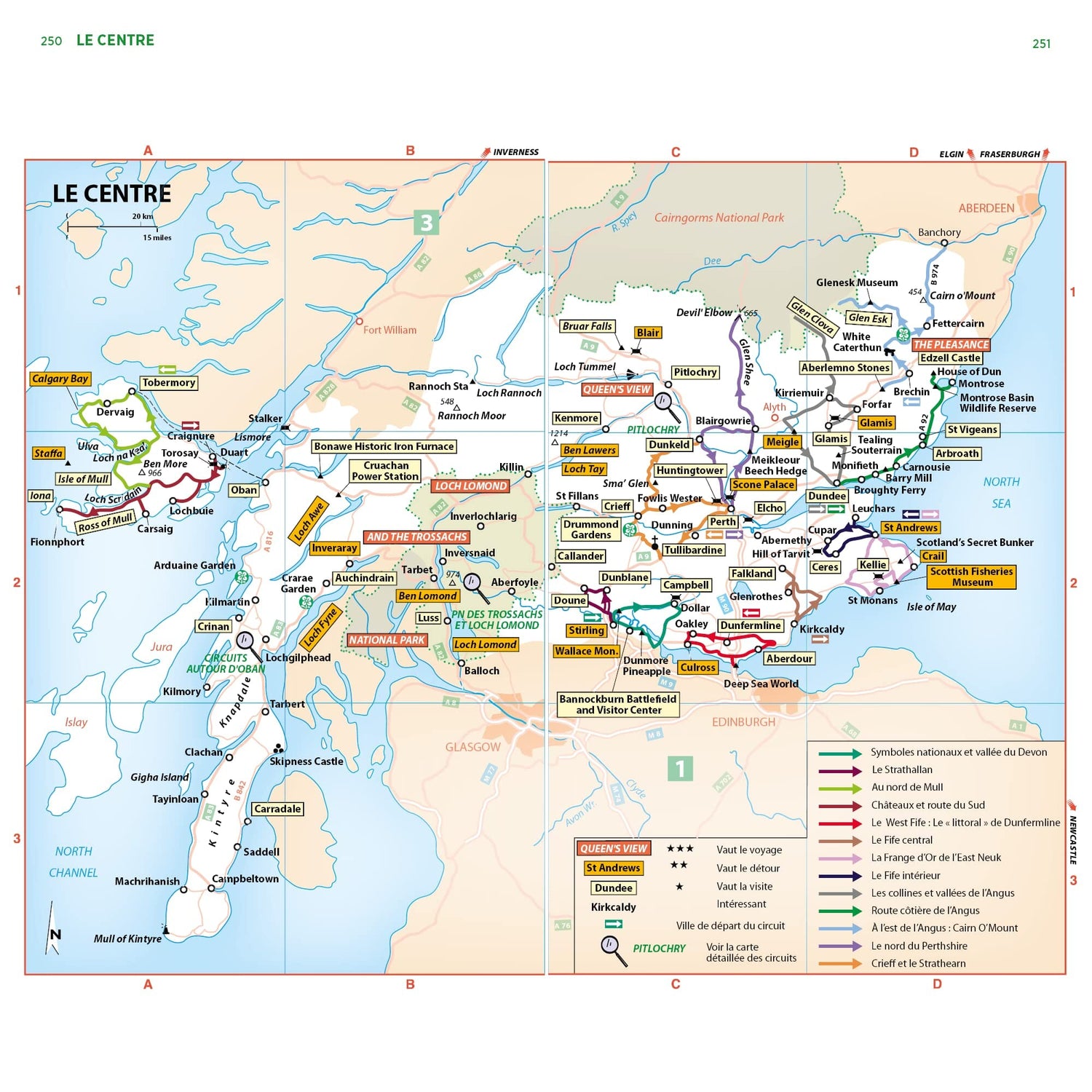 Guide Vert - Ecosse - Édition 2025 | Michelin guide de voyage Michelin
