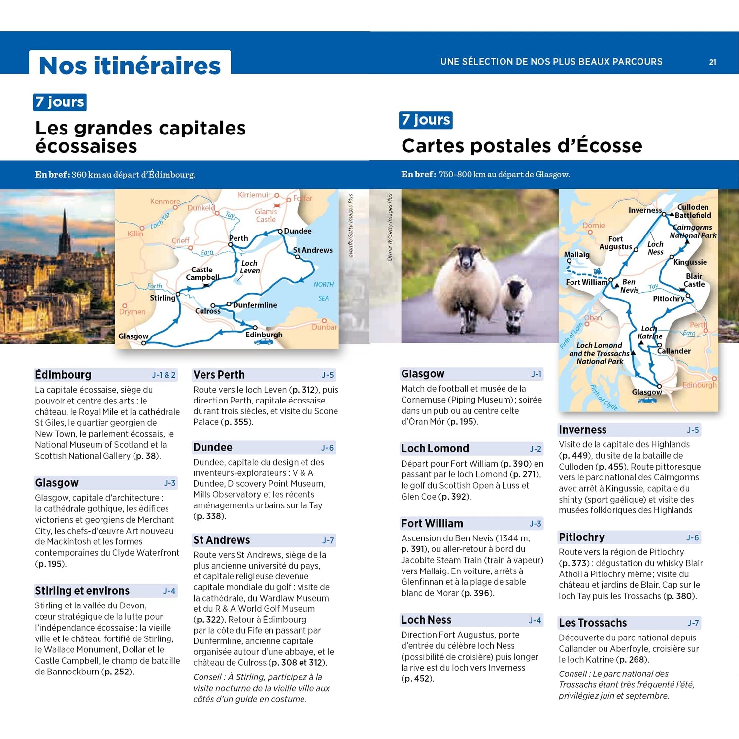 Guide Vert - Ecosse - Édition 2025 | Michelin guide de voyage Michelin