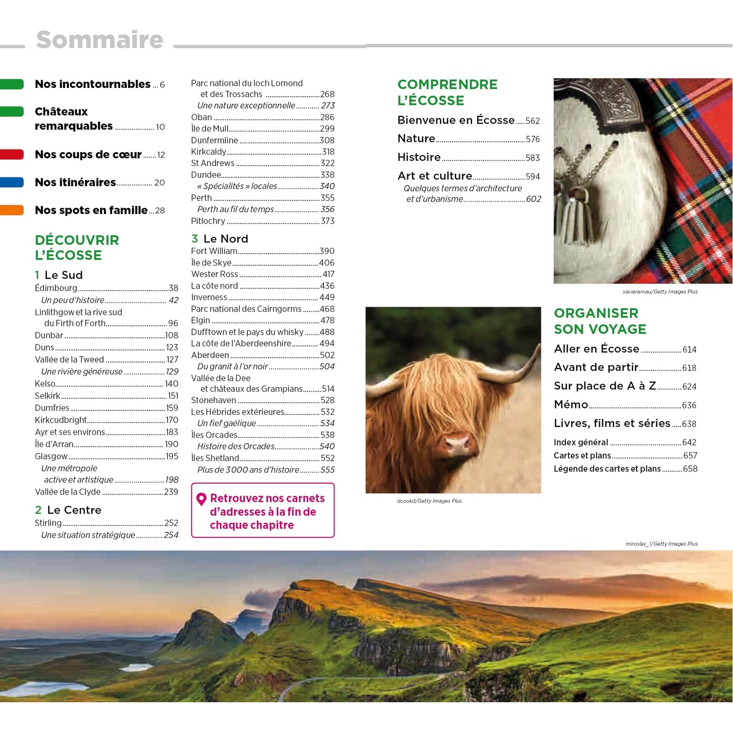 Guide Vert - Ecosse - Édition 2025 | Michelin guide de voyage Michelin