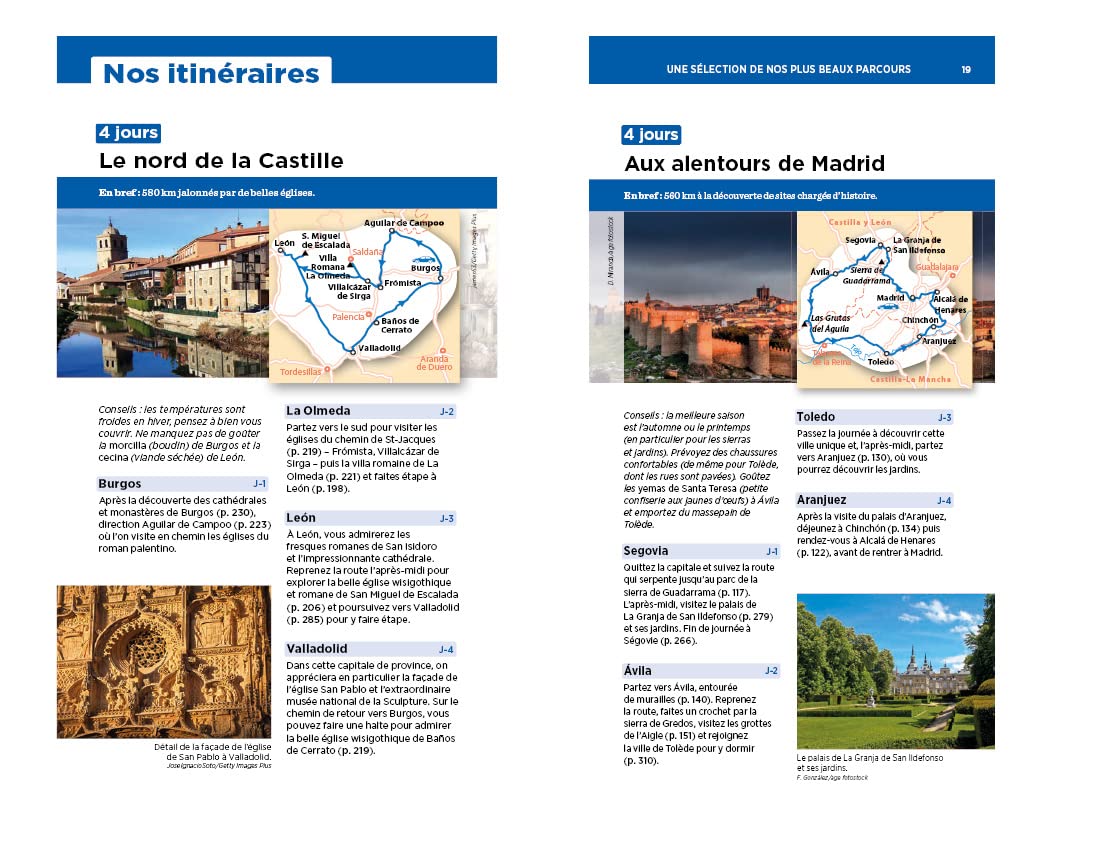 Guide Vert - Espagne du Centre : Madrid, Castille, Estrémadure - Édition 2025 | Michelin guide de voyage Michelin