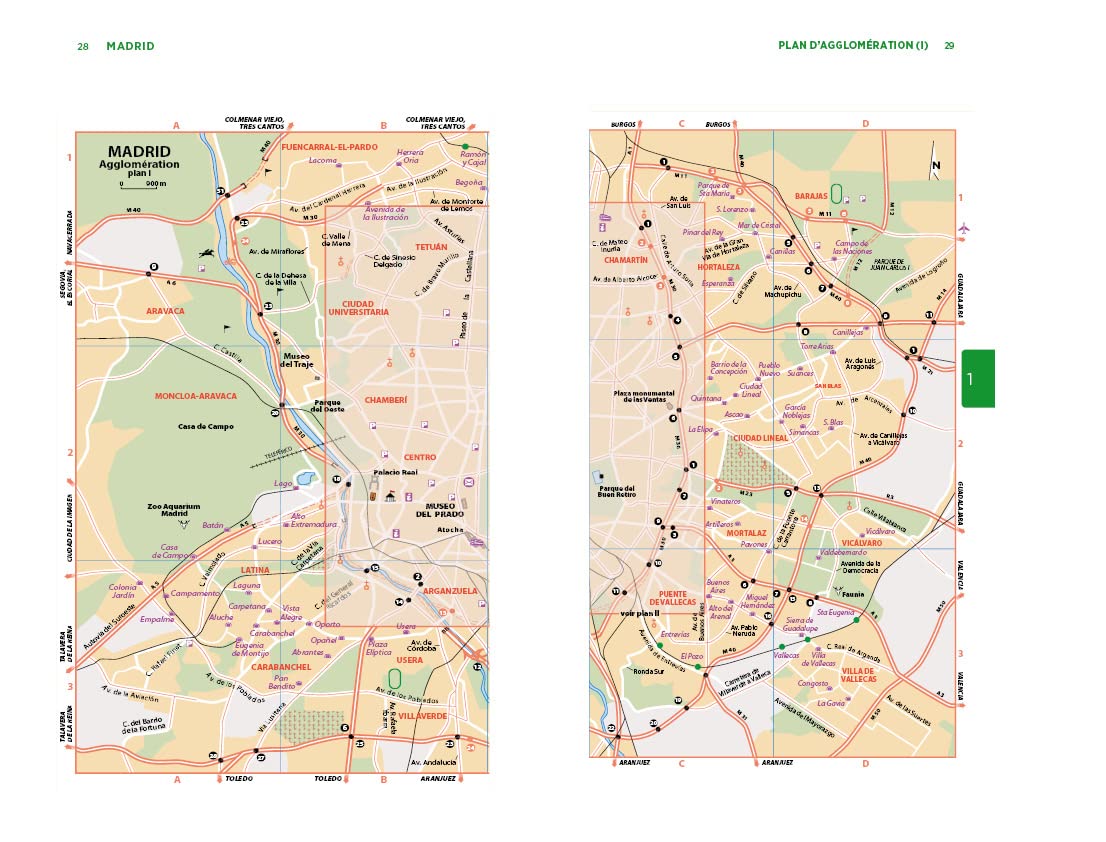 Guide Vert - Espagne du Centre : Madrid, Castille, Estrémadure - Édition 2025 | Michelin guide de voyage Michelin