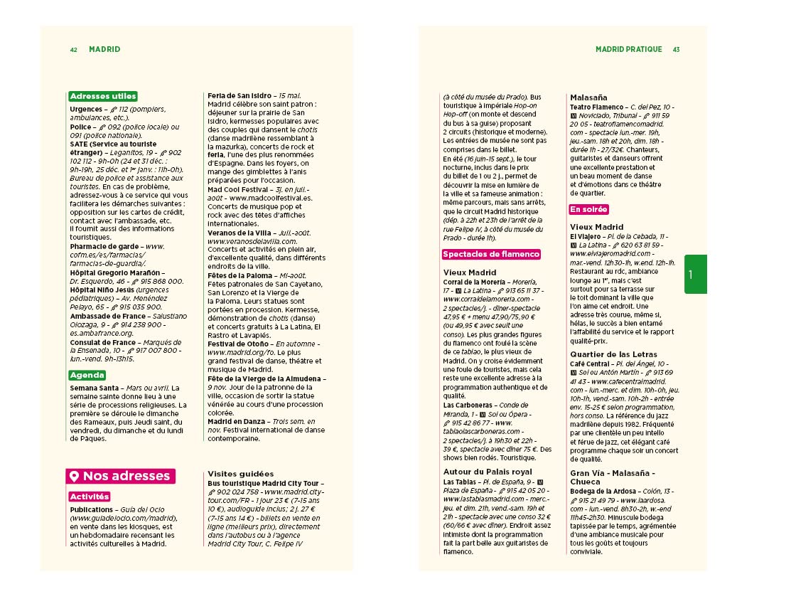 Guide Vert - Espagne du Centre : Madrid, Castille, Estrémadure - Édition 2025 | Michelin guide de voyage Michelin
