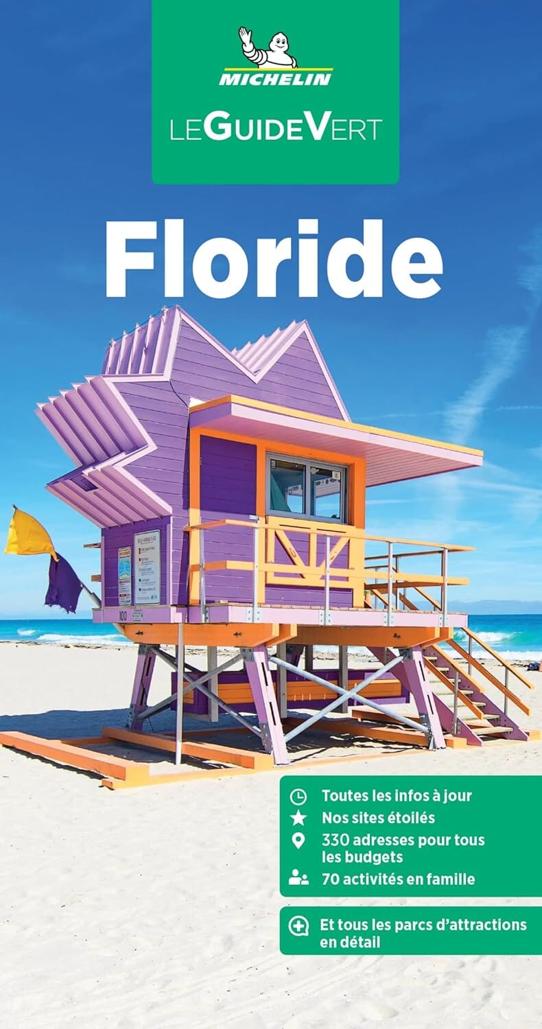 Guide Vert - Floride - Édition 2023 | Michelin guide de voyage Michelin 