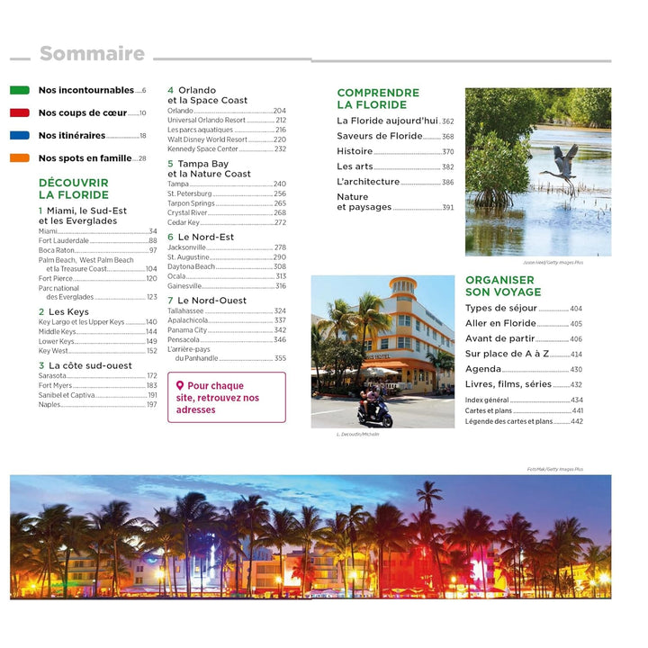Guide Vert - Floride - Édition 2023 | Michelin guide de voyage Michelin 