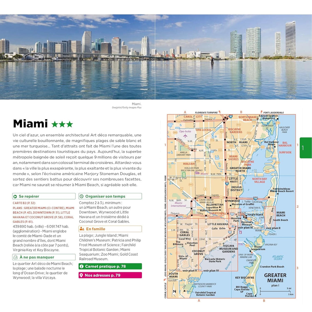 Guide Vert - Floride - Édition 2023 | Michelin guide de voyage Michelin 